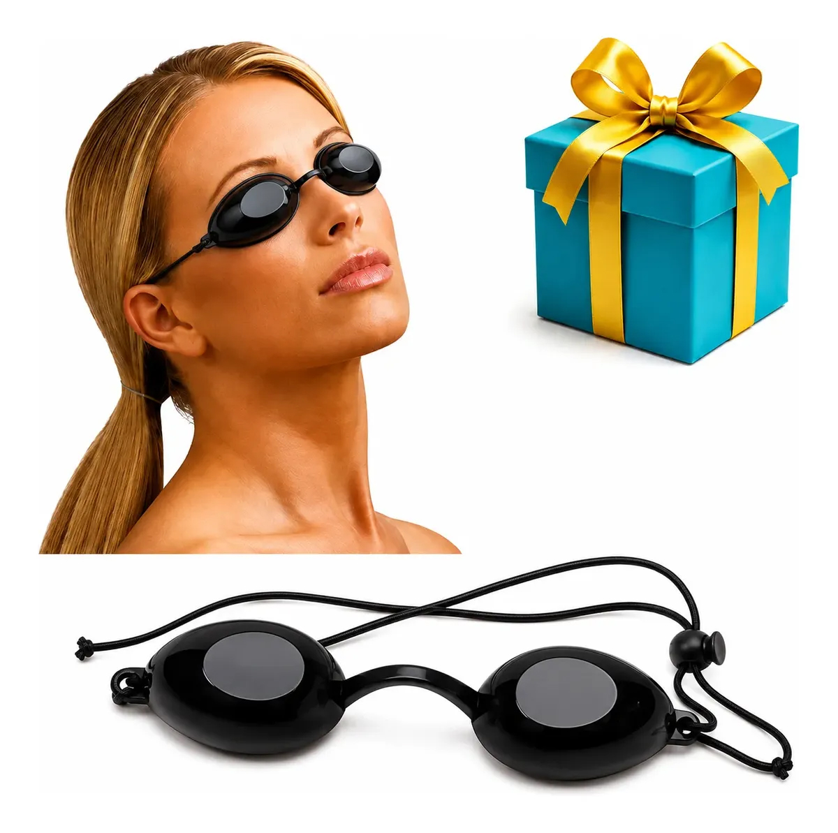 Lentes Gafas Goggles Ipl Bronceado Laser Infrarrojos